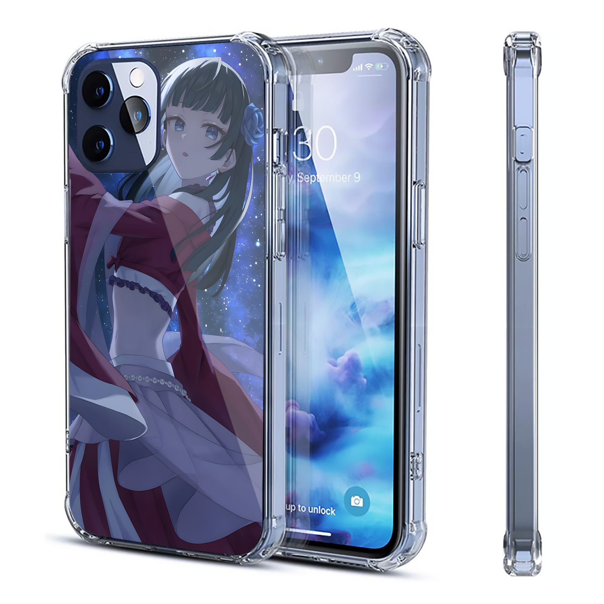 （画像用） 薬屋のひとりごと The Apothecary Diaries 【iPhone 12シリーズ対応】透明スマホケース（クリアソフトケース）